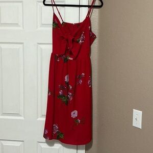 Free Press Scarlet Floral Garment